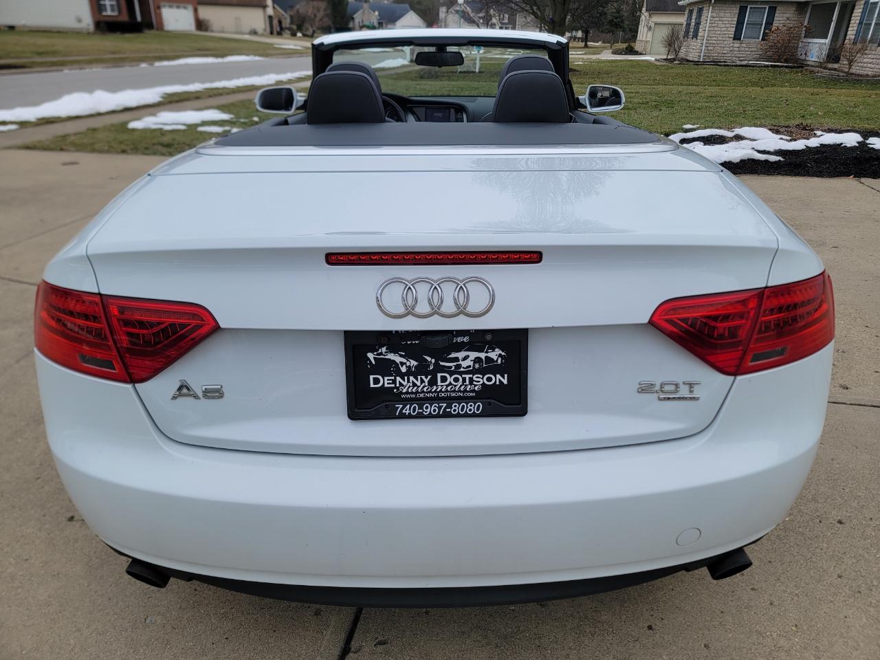 Audi A5 2dr Cabriolet Auto quattro 2.0T Premium 2014