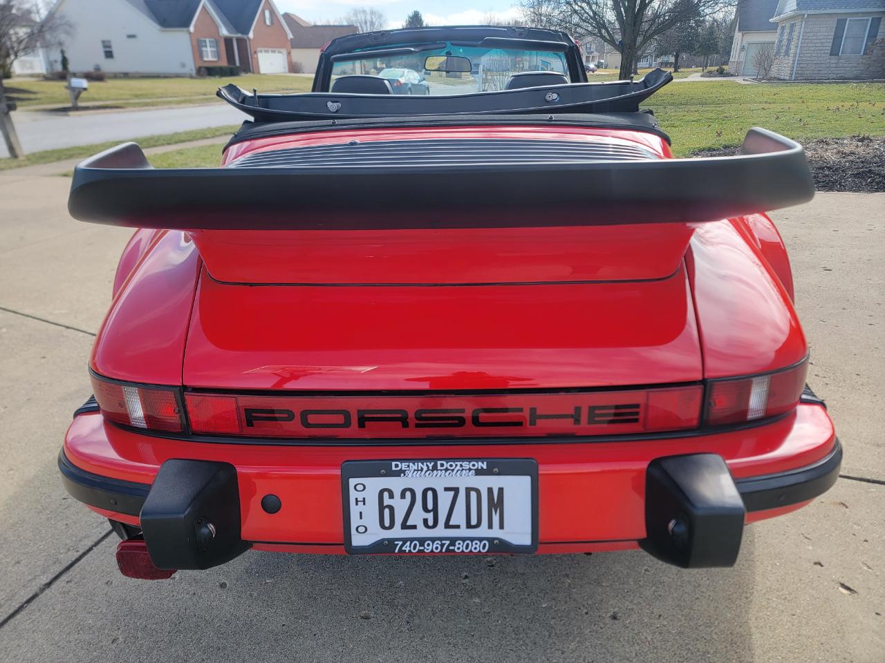 Porsche 911 Carrera 2dr Cabriolet 1986