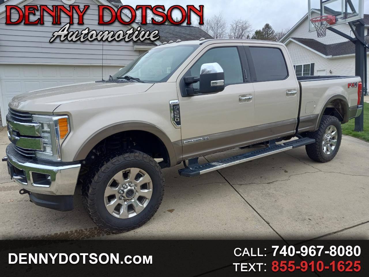 2018 Ford Super Duty F-250 SRW LARIAT 4WD Crew Cab 8' Box