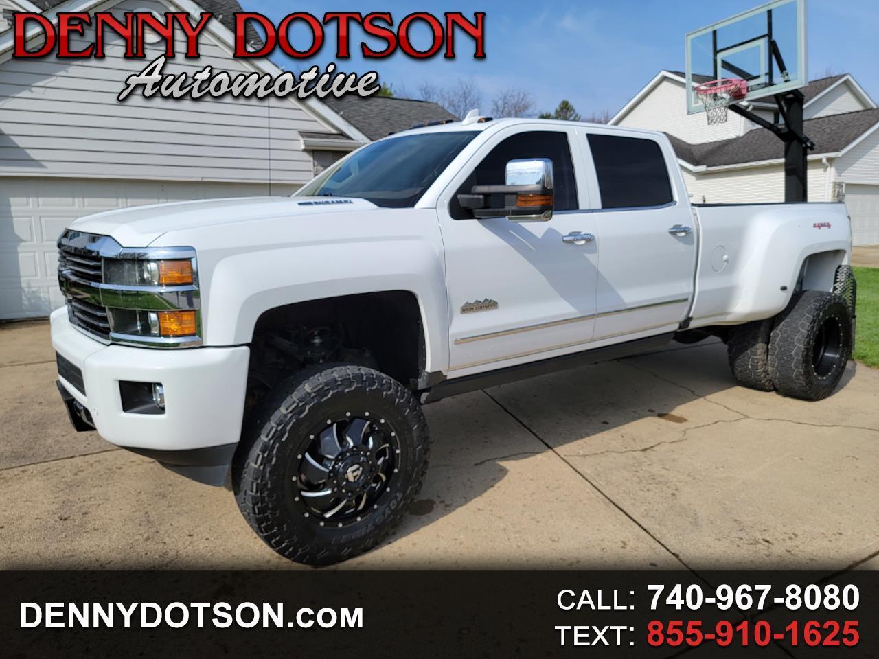 2016 Chevrolet Silverado 3500HD 4WD Crew Cab 167.7" High Country