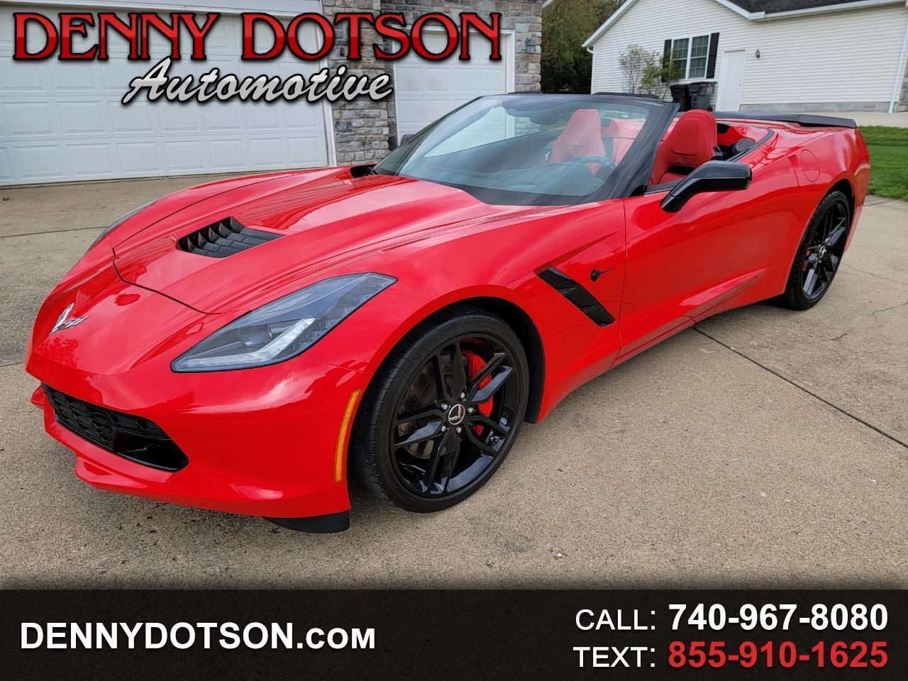 2014 Chevrolet Corvette Stingray 2dr Z51 Conv w/2LT