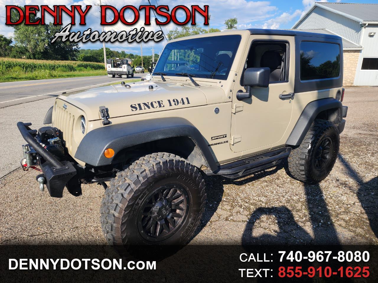 Jeep Wrangler 4WD 2dr Sport 2017