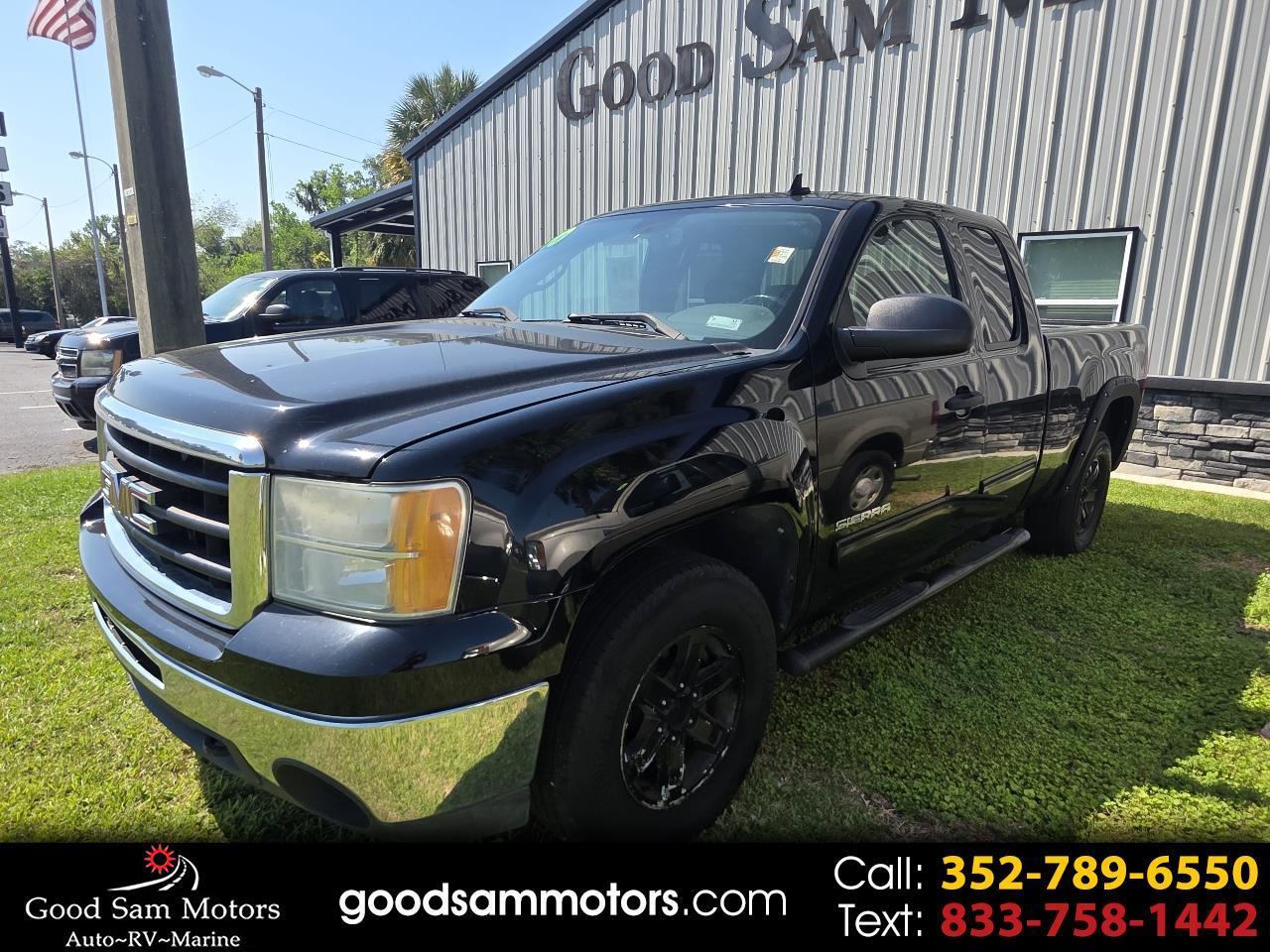 2010 GMC Sierra 1500 4WD Ext Cab 143.5" SLE
