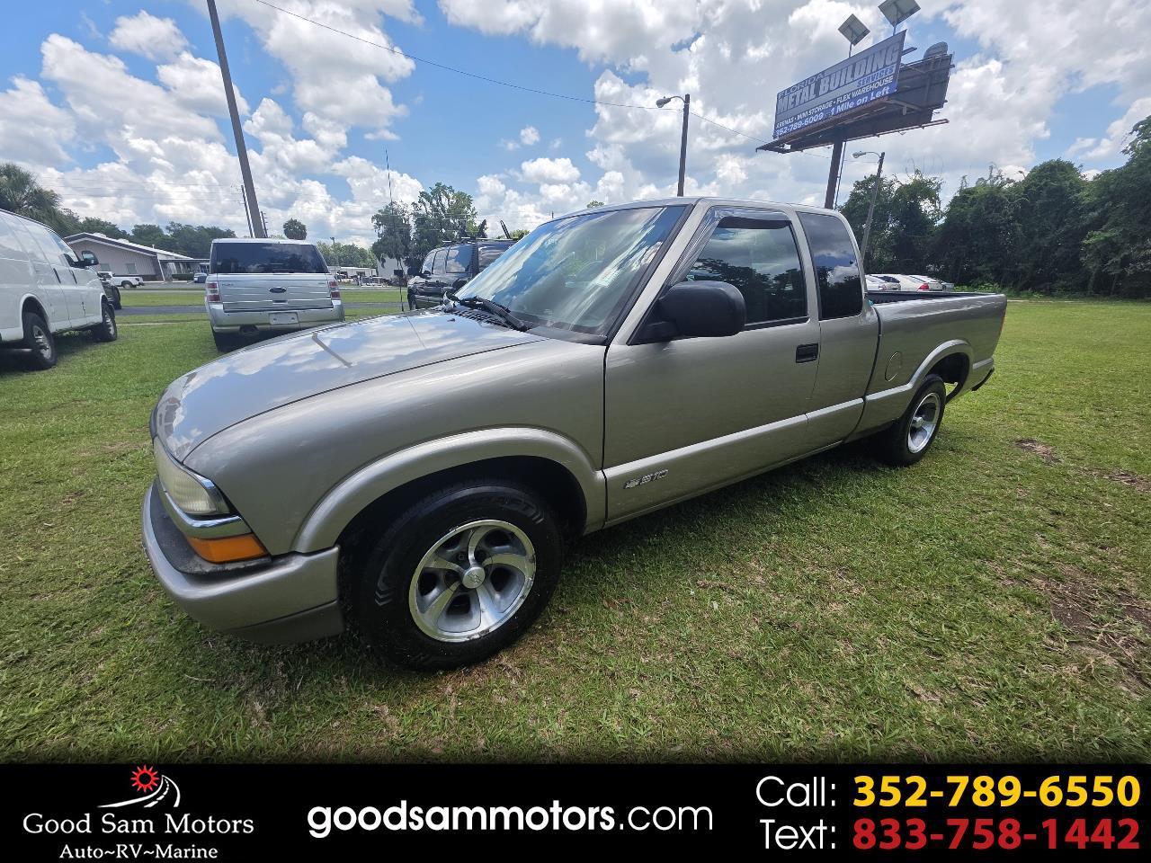 2001 Chevrolet S-10 Ext Cab 123" WB LS