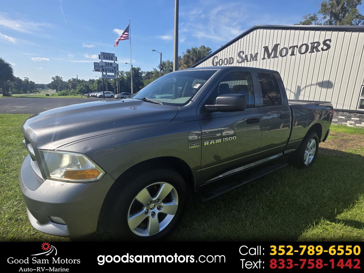 2012 Dodge 1500 4WD Quad Cab 140.5" Express