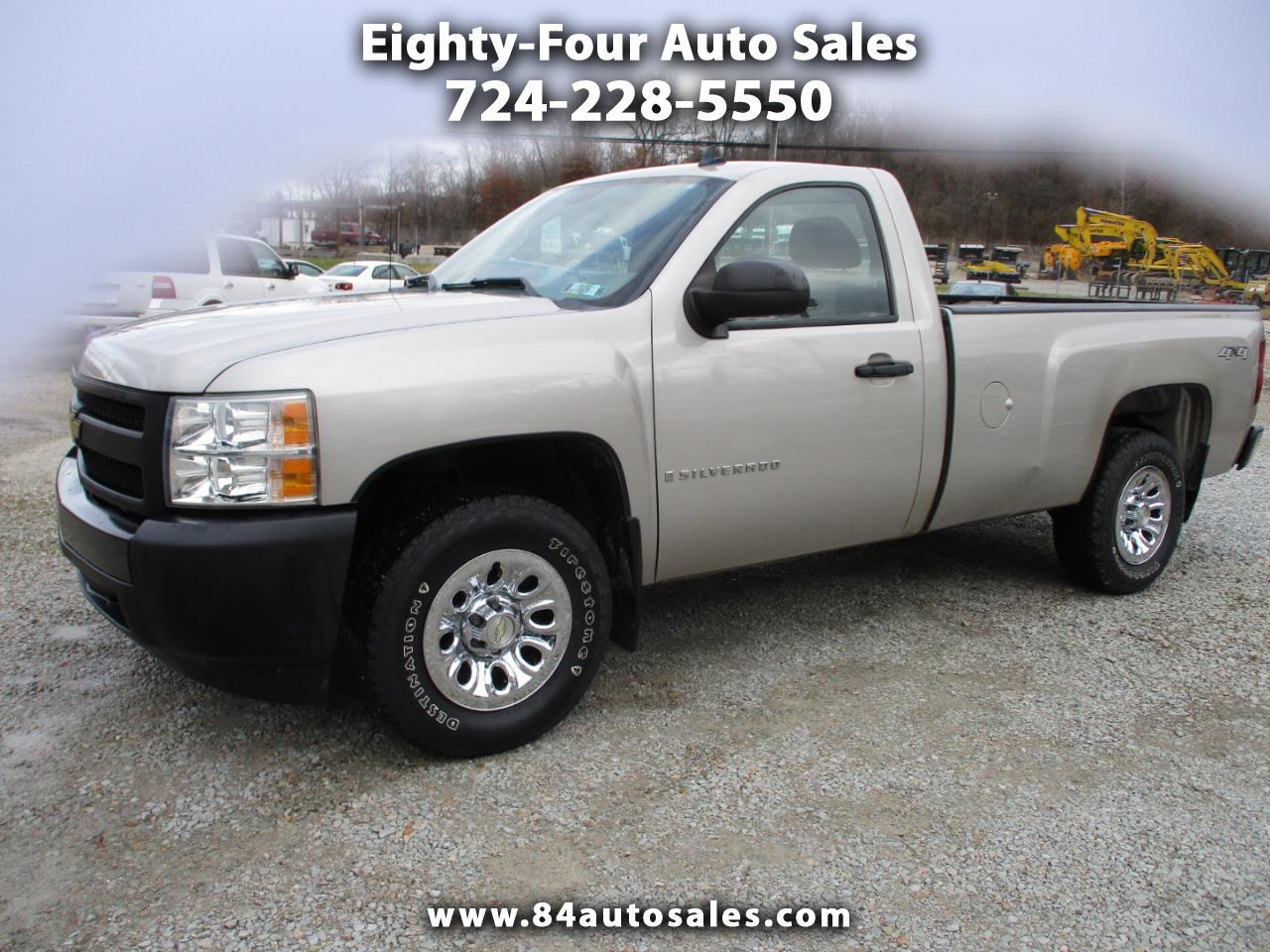 2008 Chevrolet Silverado 1500 4WD Reg Cab 133.0" Work Truck