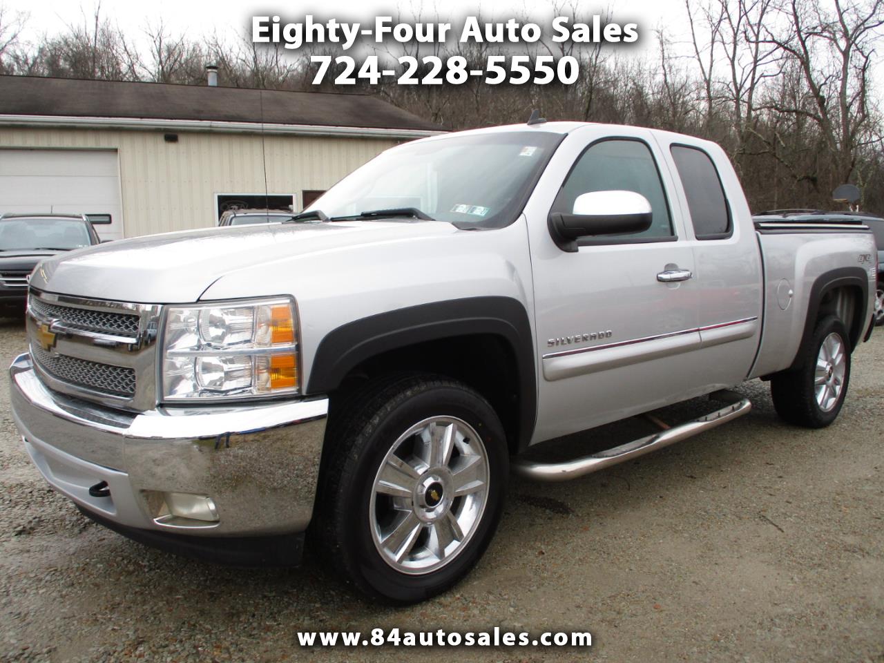 2013 Chevrolet Silverado 1500 4WD Ext Cab 143.5" LT