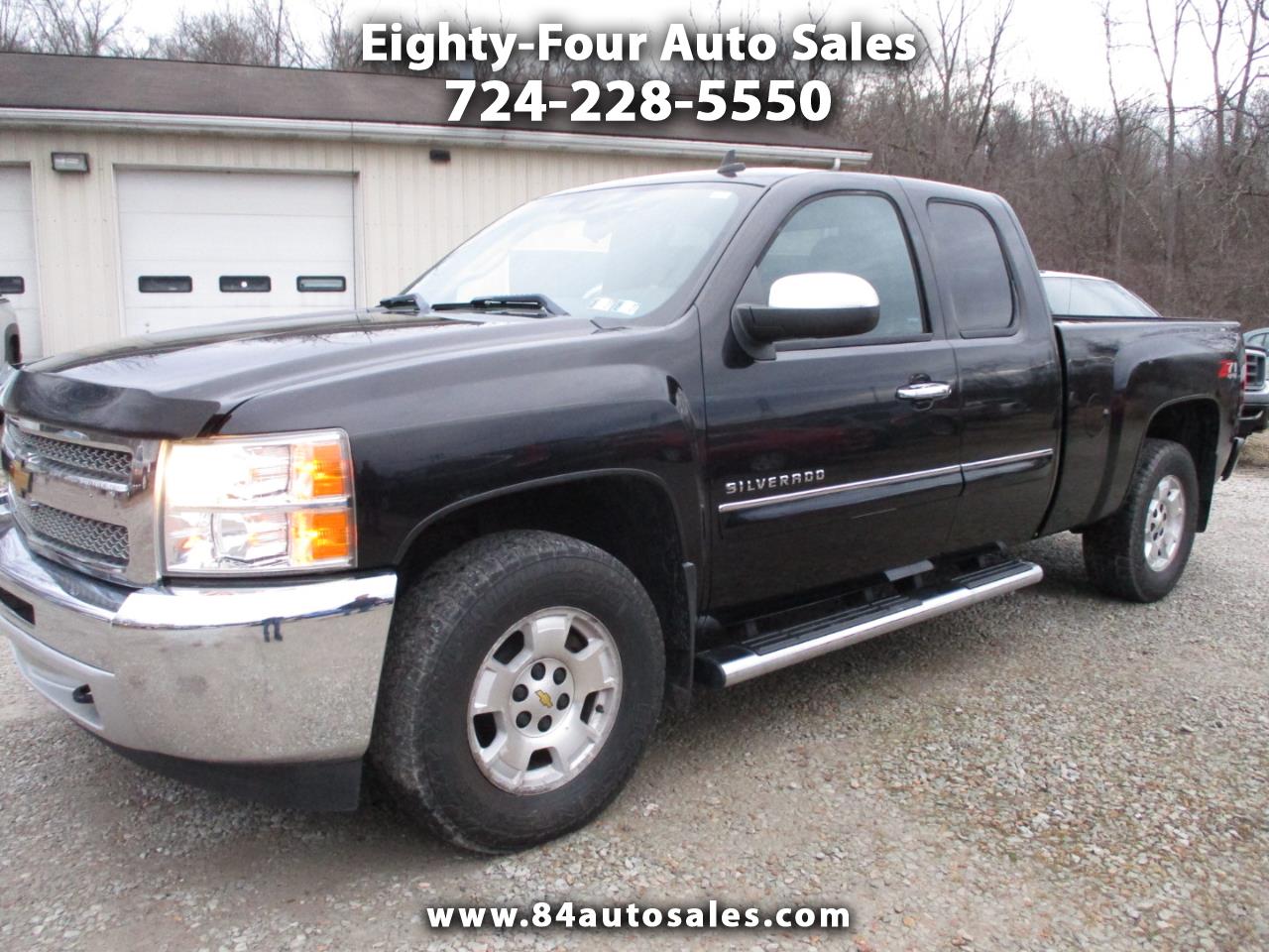 2013 Chevrolet Silverado 1500 4WD Ext Cab 143.5" LT