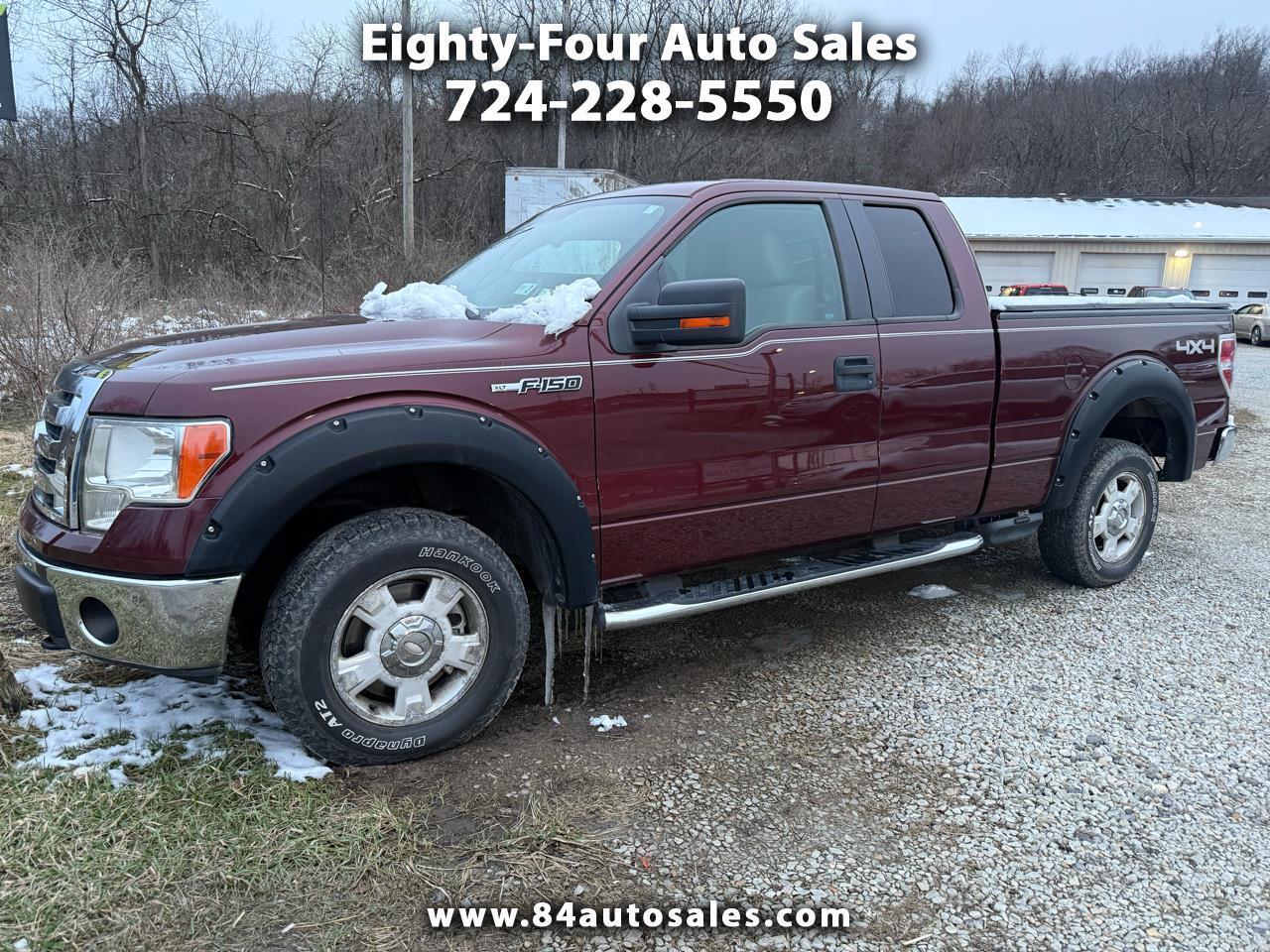 2010 Ford F-150 4WD SuperCab 145" XLT