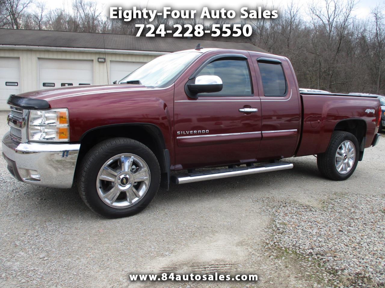 2013 Chevrolet Silverado 1500 4WD Ext Cab 143.5" LT