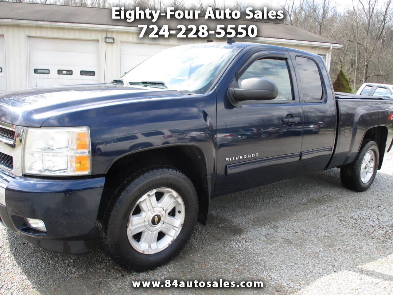 Chevrolet Silverado 1500 4WD Ext Cab 143.5" LT 2011