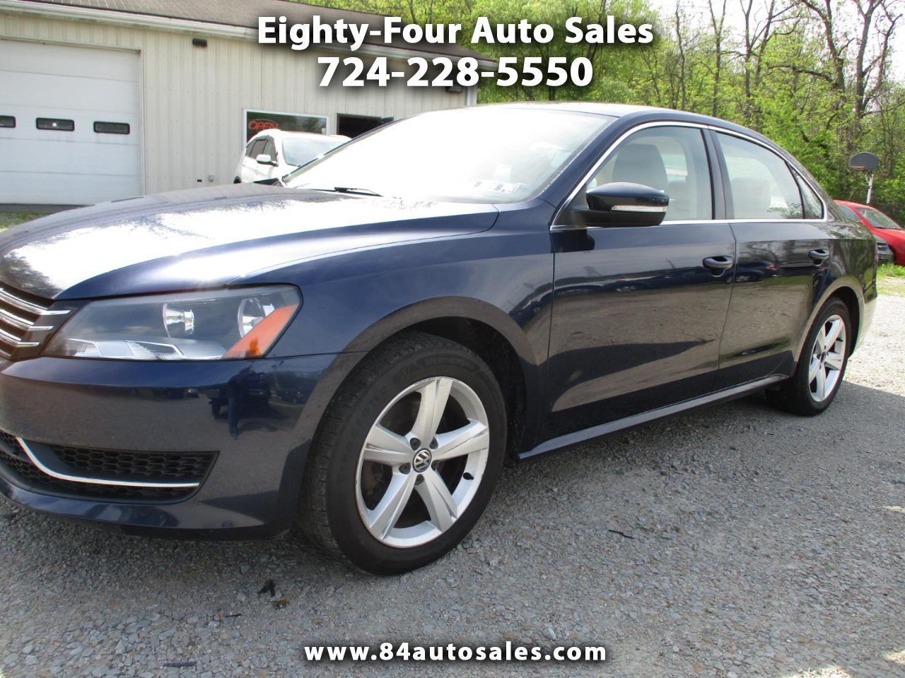 Volkswagen Passat 4dr Sdn 2.5L Auto SE 2013