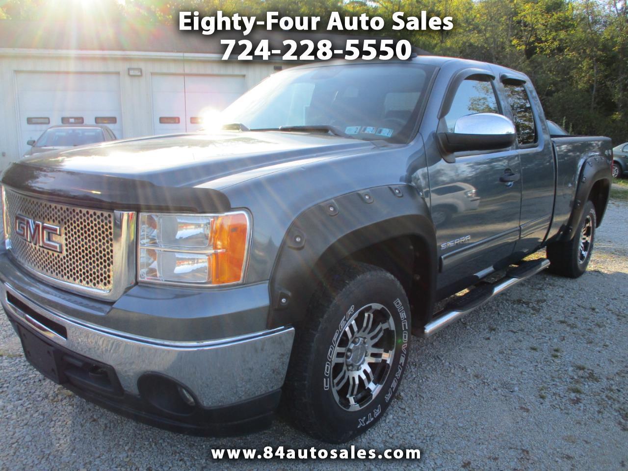 GMC Sierra 1500 4WD Ext Cab 143.5" SLE 2010