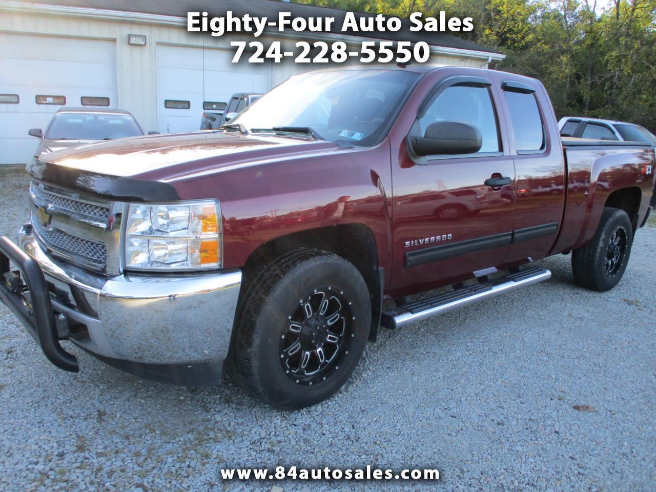 Chevrolet Silverado 1500 4WD Ext Cab 143.5" LT 2013