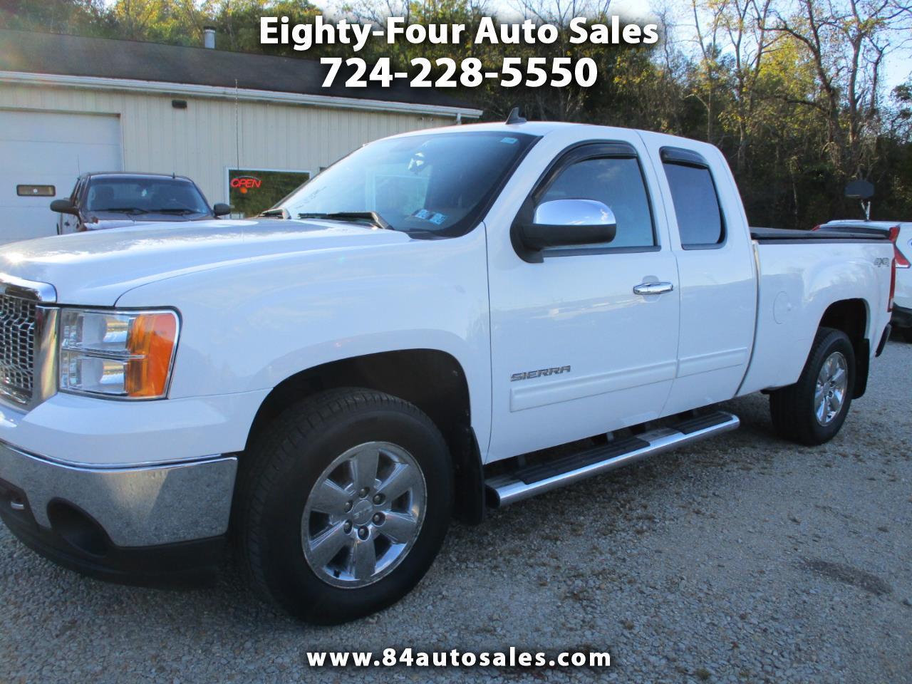 GMC Sierra 1500 4WD Ext Cab 143.5" SLE 2011