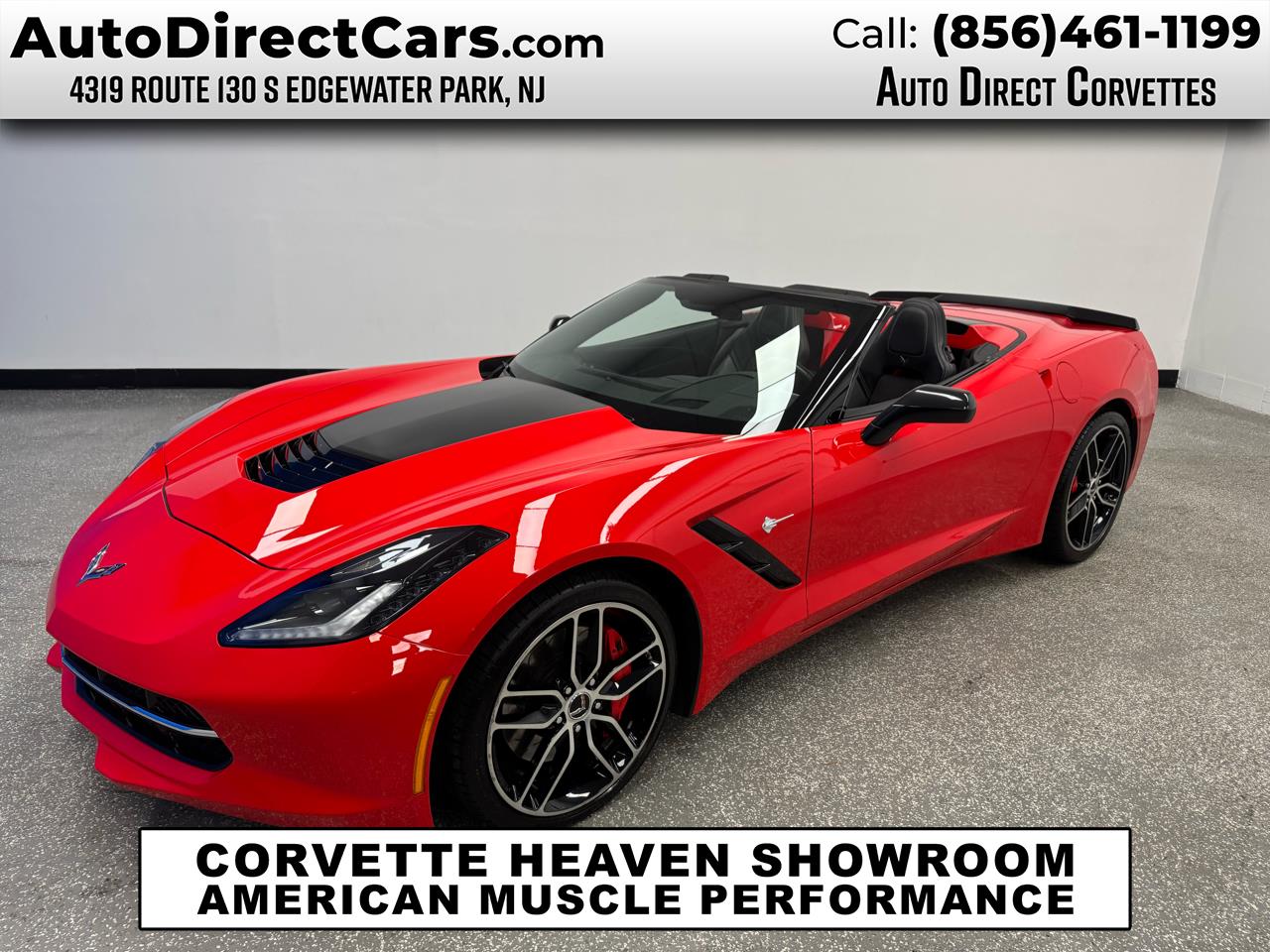 2015 Chevrolet Corvette 2dr Stingray Z51 Conv w/3LT