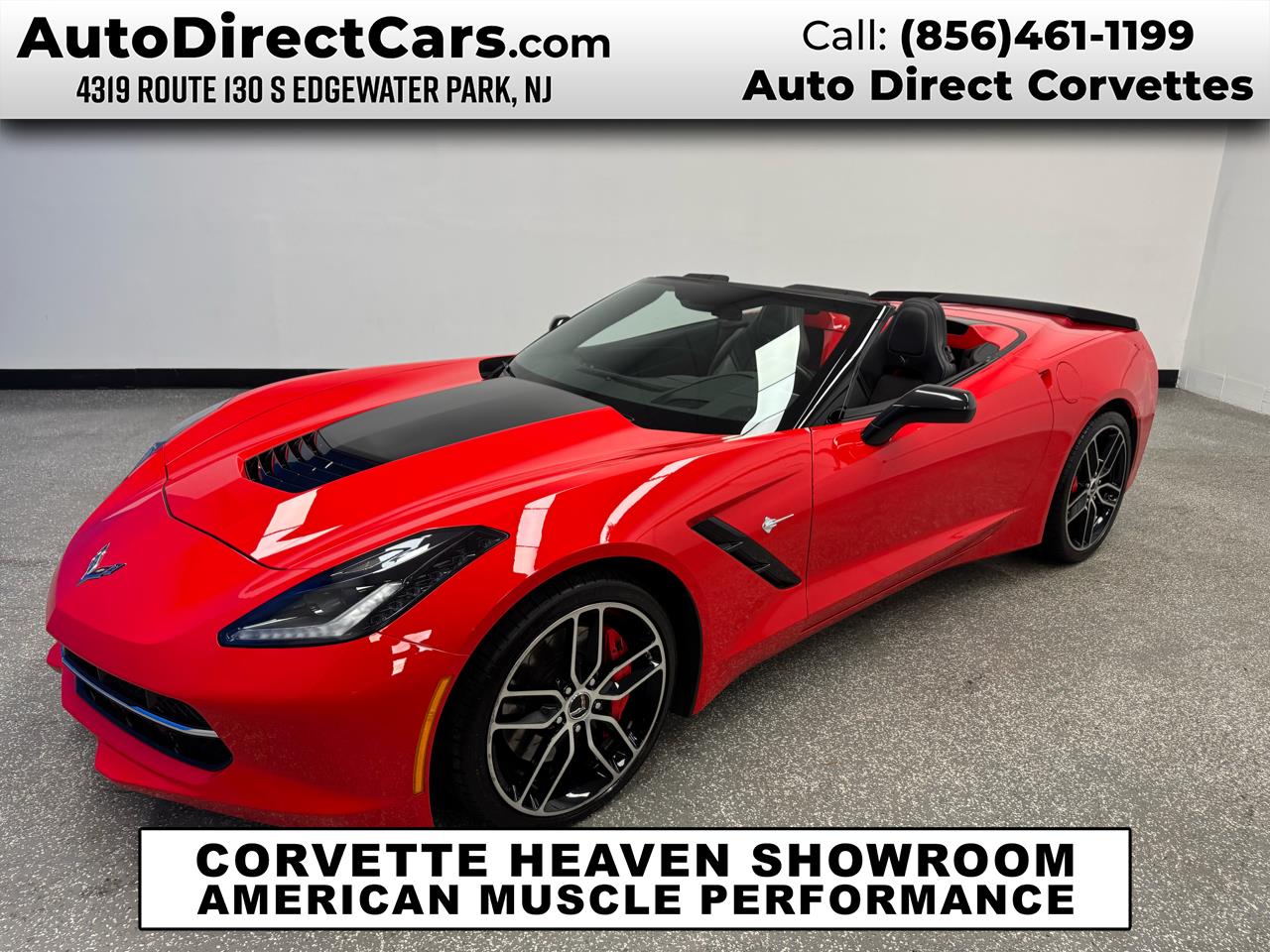 2015 Chevrolet Corvette 2dr Stingray Z51 Conv w/3LT