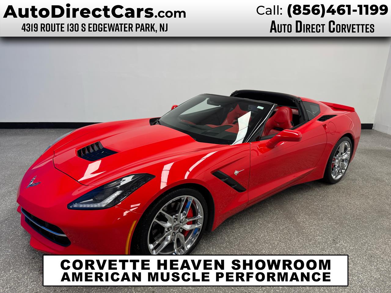 2015 Chevrolet Corvette 2dr Stingray Z51 Cpe w/3LT