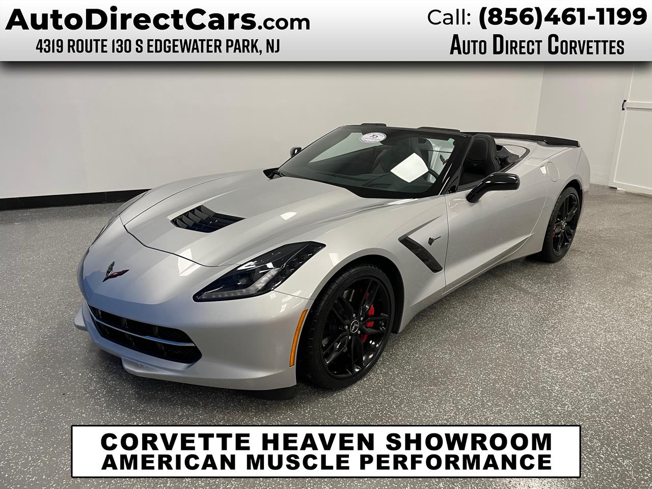 2015 Chevrolet Corvette 2dr Stingray Z51 Conv w/3LT
