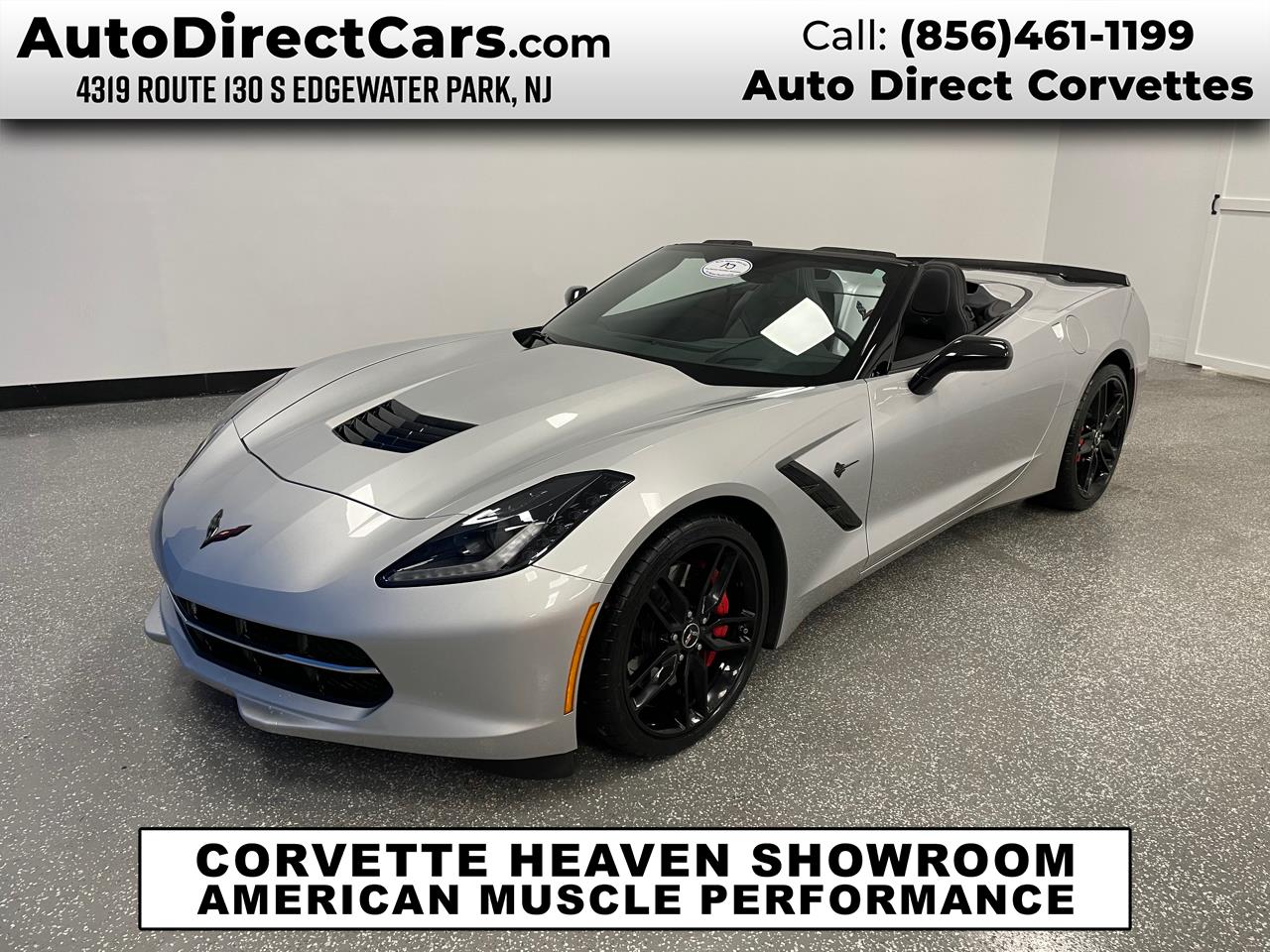 2015 Chevrolet Corvette 2dr Stingray Z51 Conv w/3LT