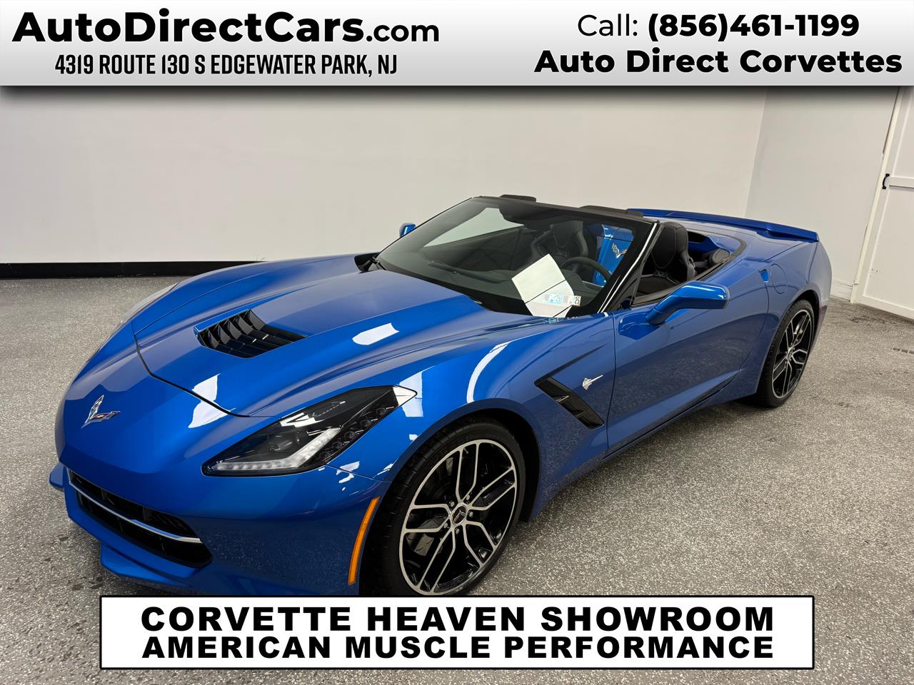 2016 Chevrolet Corvette 2dr Stingray Z51 Conv w/1LT