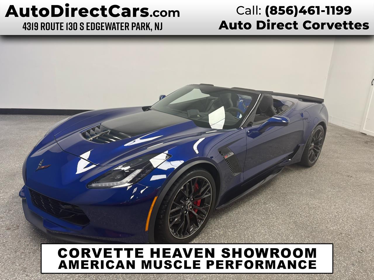 2017 Chevrolet Corvette 2dr Z06 Conv w/2LZ