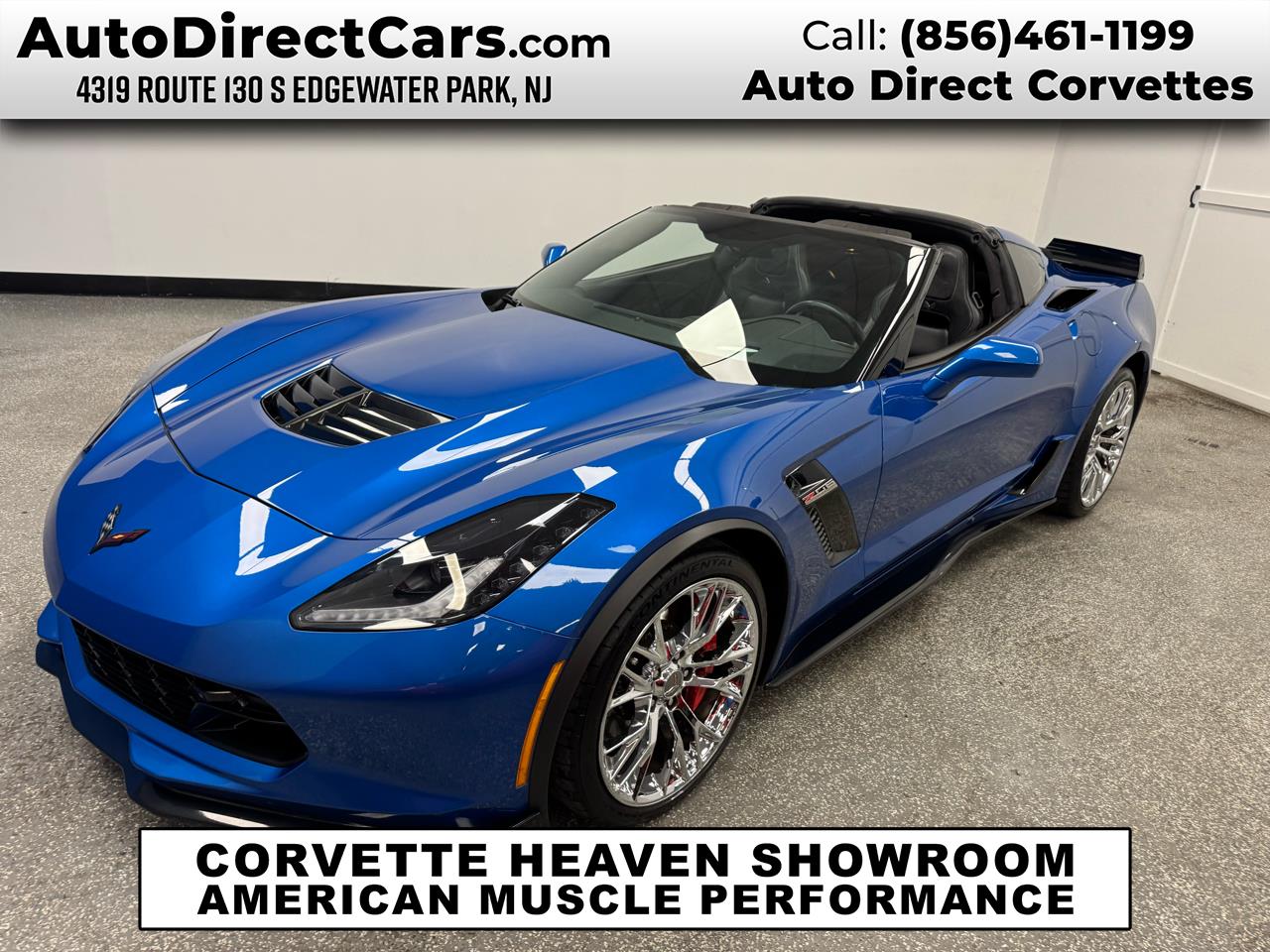 2016 Chevrolet Corvette 2dr Z06 Cpe w/3LZ
