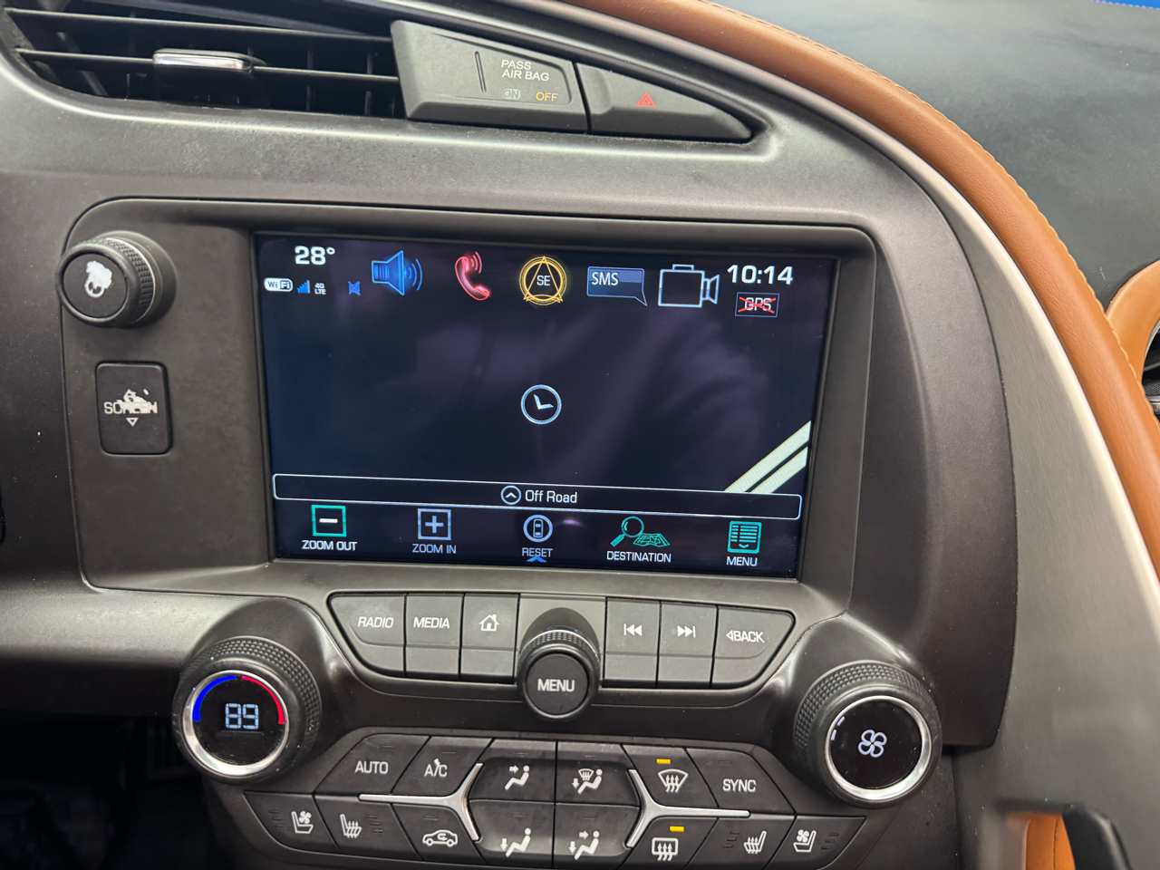 Chevrolet Corvette 2dr Stingray Cpe w/3LT 2018