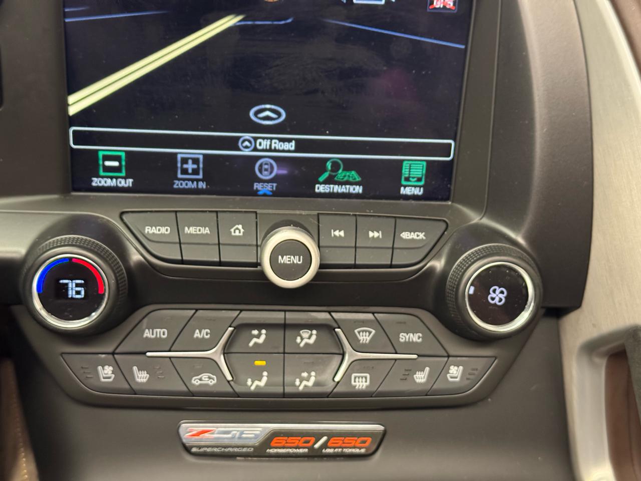 Chevrolet Corvette 2dr Z06 Cpe w/3LZ 2016