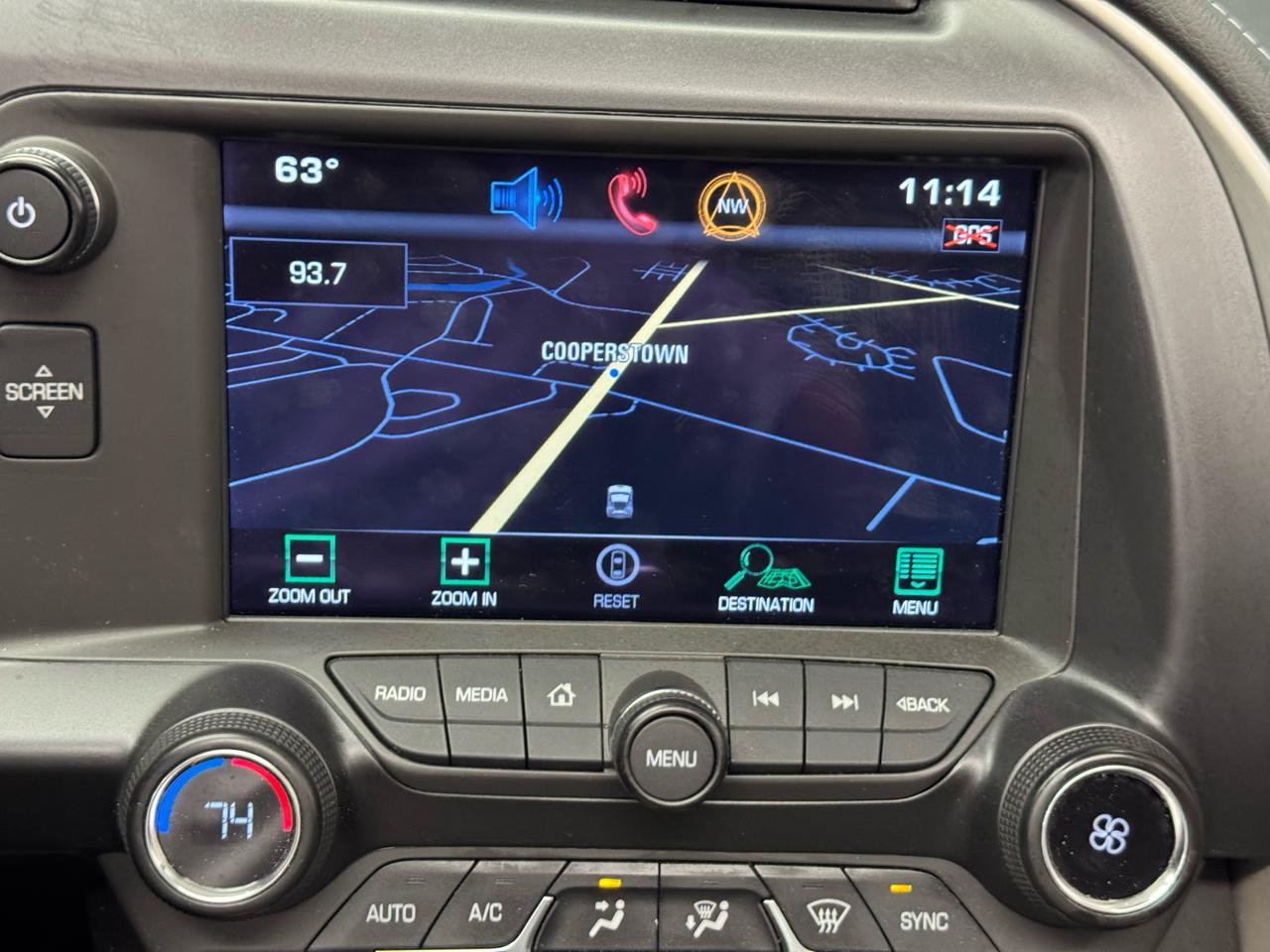 Chevrolet Corvette 2dr Stingray Cpe w/2LT 2015