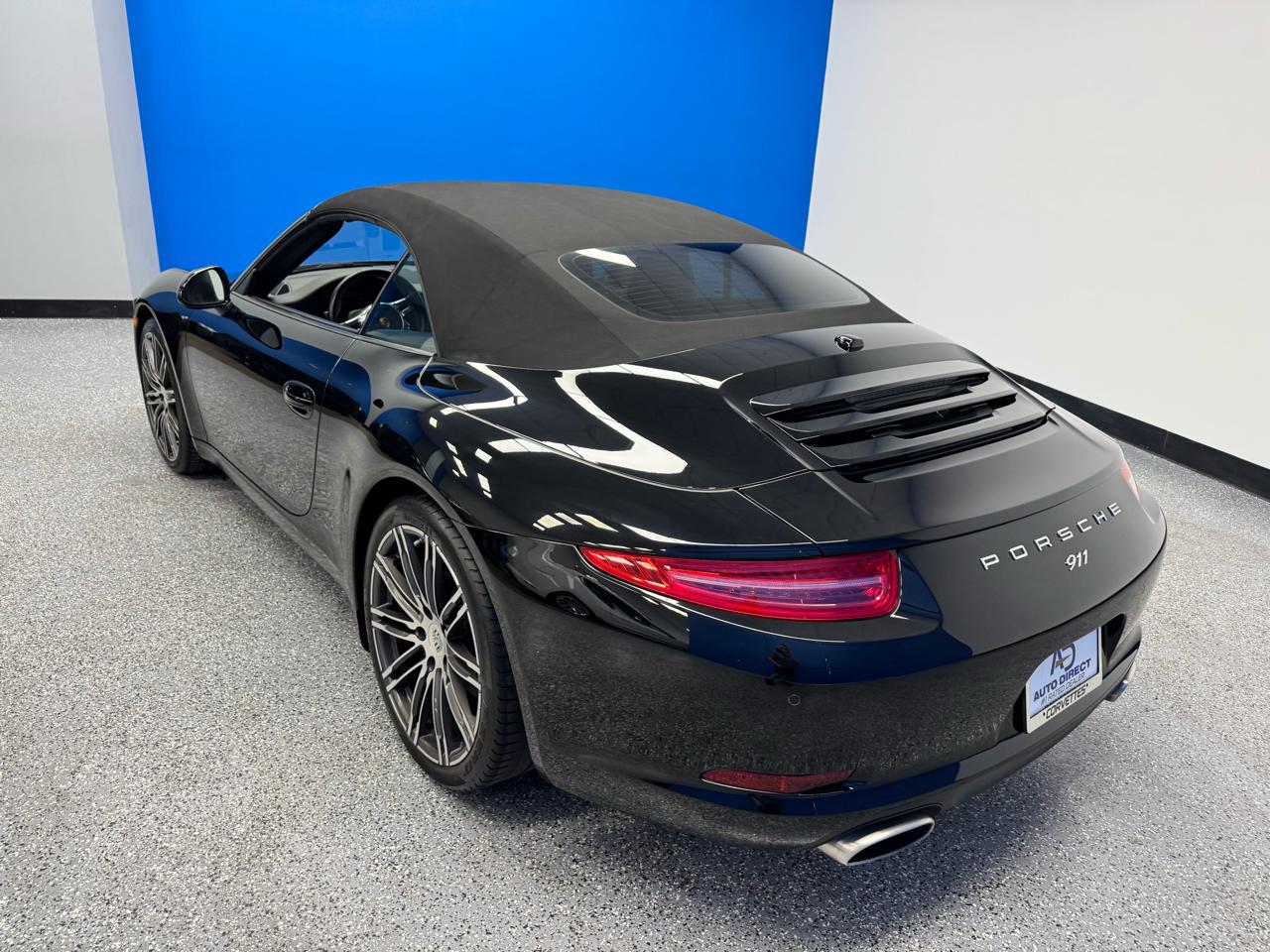 Porsche 911 2dr Cabriolet Carrera Black Edition 2016