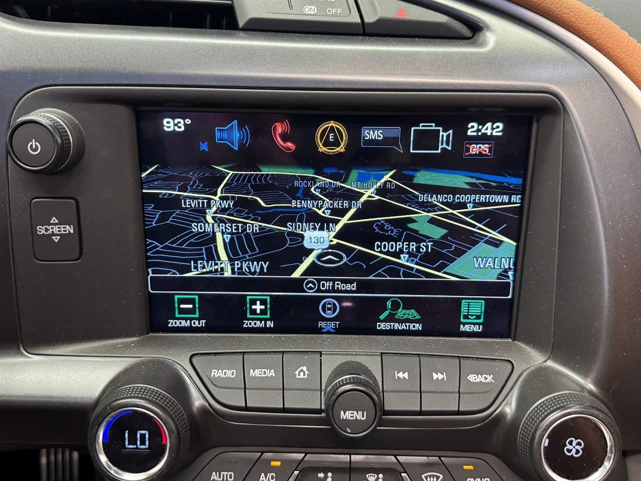 Chevrolet Corvette 2dr Stingray Cpe w/2LT 2019