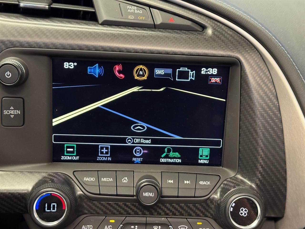 Chevrolet Corvette 2dr Stingray Z51 Cpe w/2LT 2016