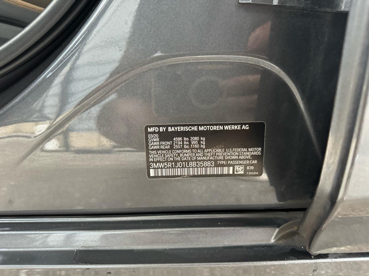 BMW 3-Series 330i 2020