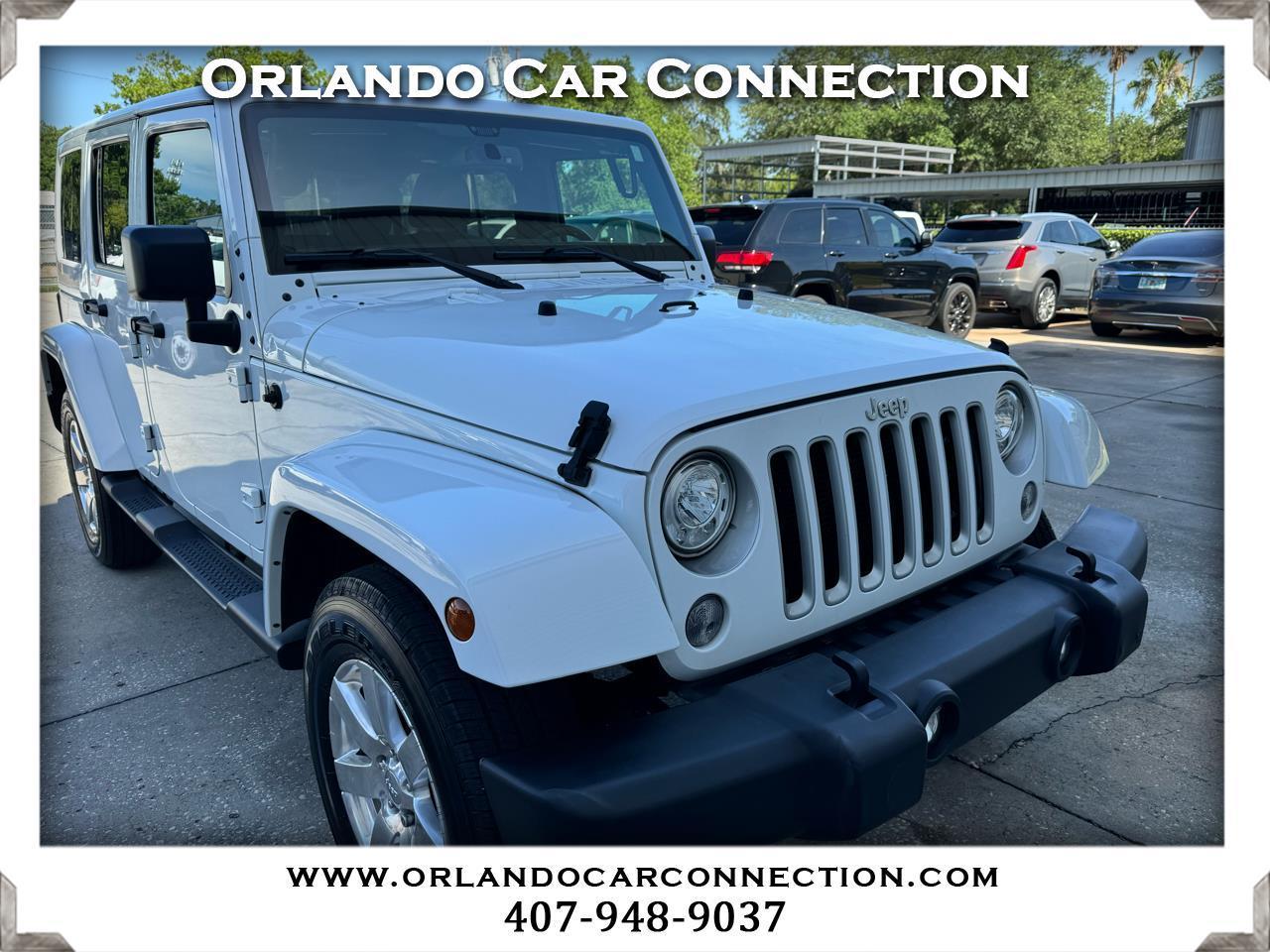 2018 Jeep Wrangler JK Unlimited Sahara 4WD