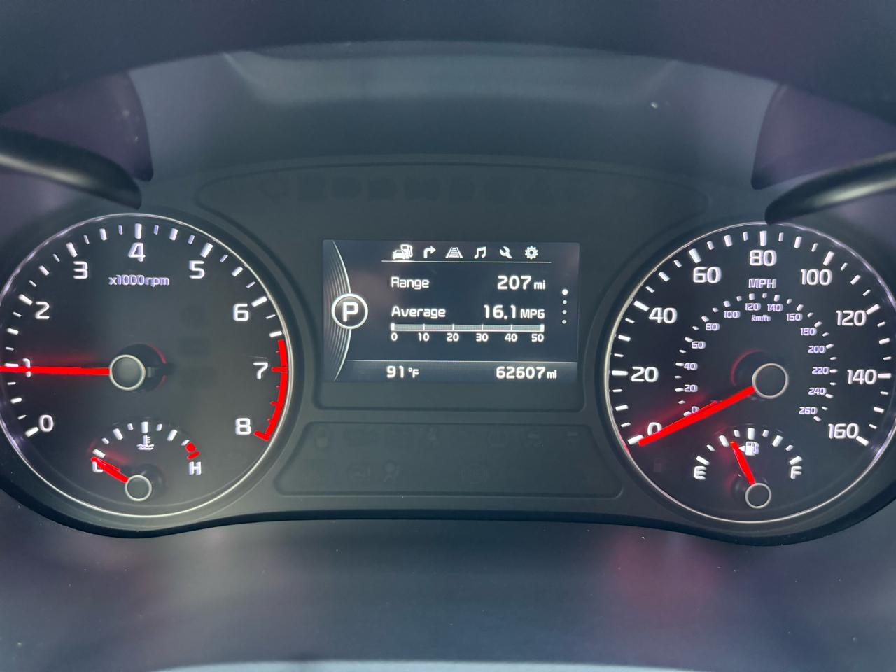 Kia Optima SXL Turbo 2016
