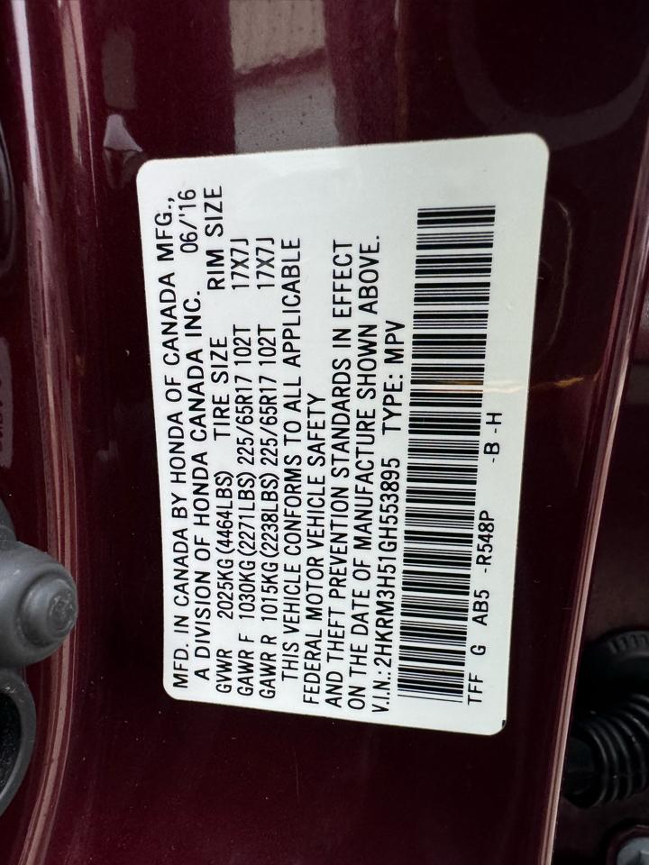 Honda CR-V EX 2WD 2016