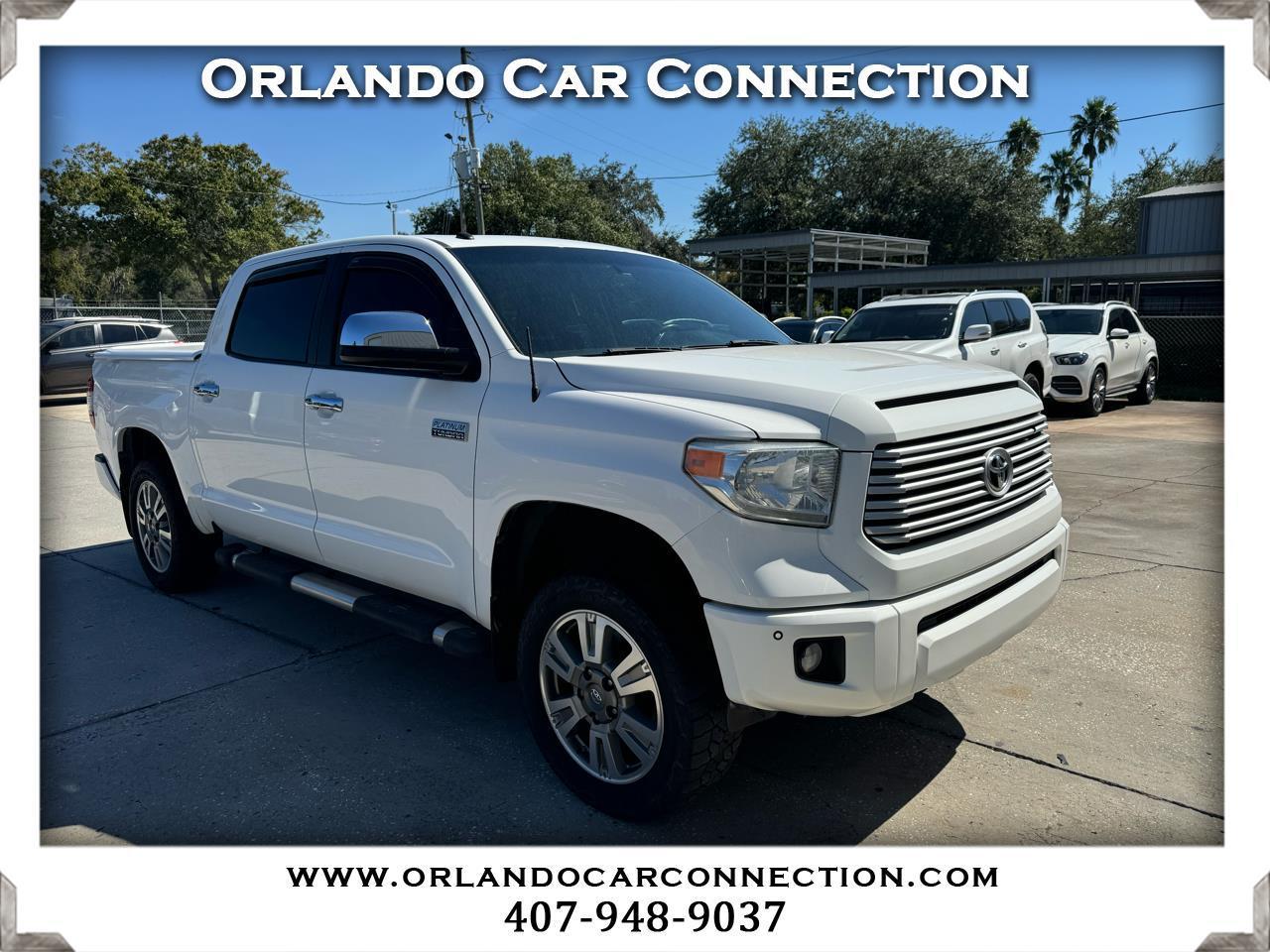 2017 Toyota Tundra Platinum CrewMax 5.7L FFV 4WD