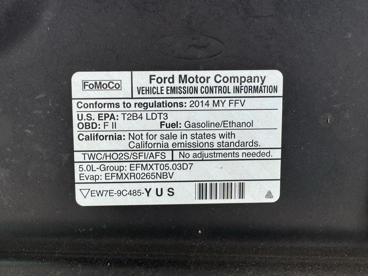 Ford F-150 Lariat SuperCrew 5.5-ft. Bed 4WD 2014