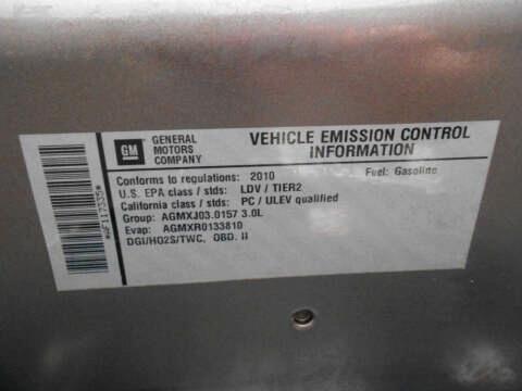 Buick LaCrosse CX 2010