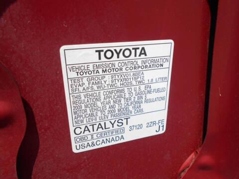 Toyota Corolla LE 4D Sedan at 2009