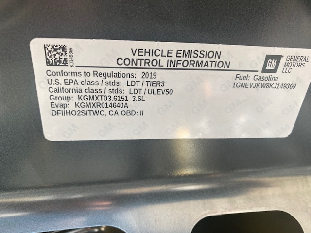 Chevrolet Traverse Premier AWD 2019