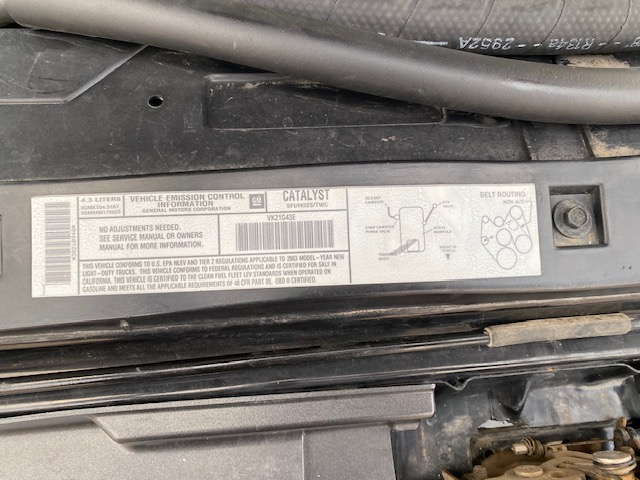 Chevrolet S10 Pickup Ext. Cab 4WD 2003