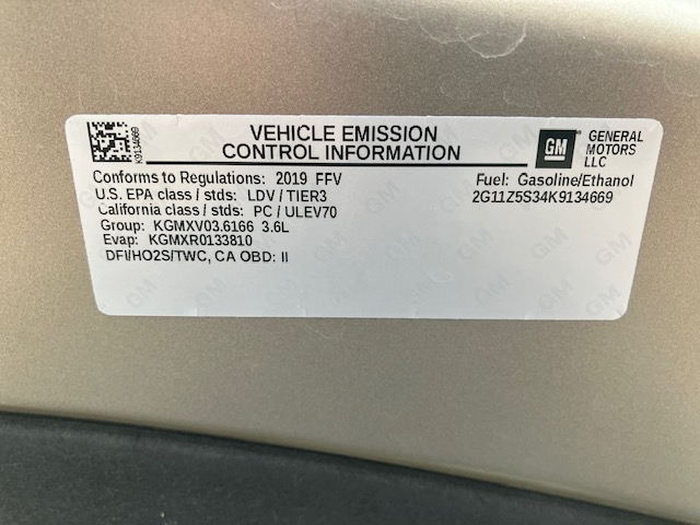 Chevrolet Impala LT 2019