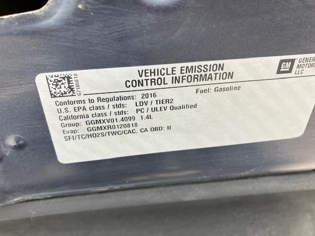 Chevrolet Cruze Limited 1LT Auto 2016