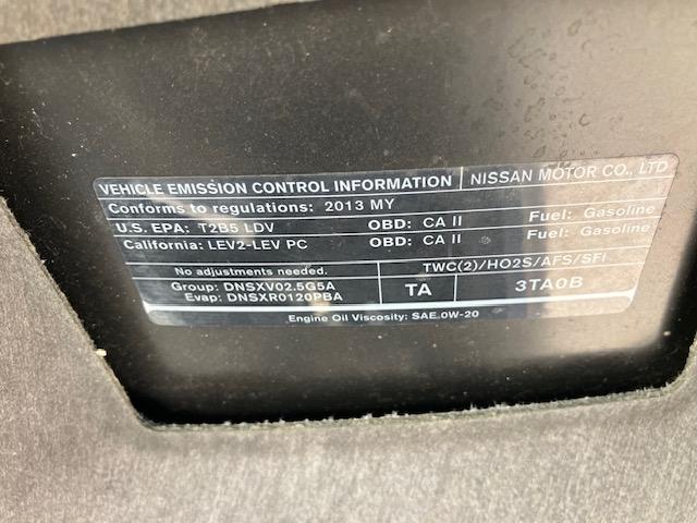 Nissan Altima 2.5 SL 2013