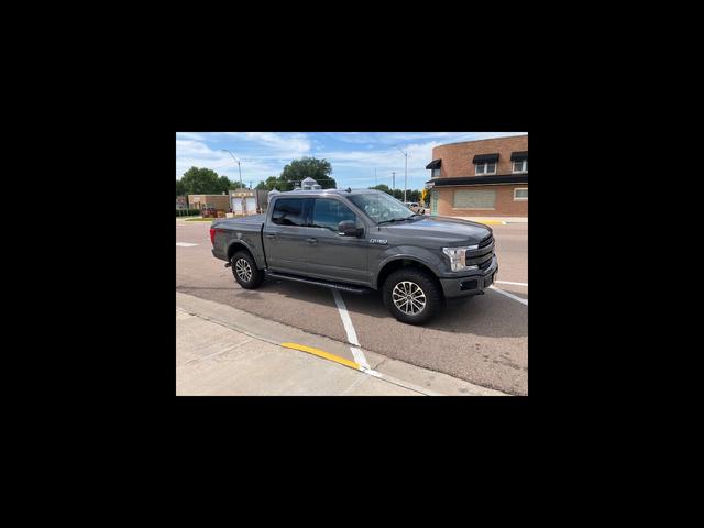 Gray 2018 Ford F-150 Pickup Truck Four-Wheel Drive Automatic