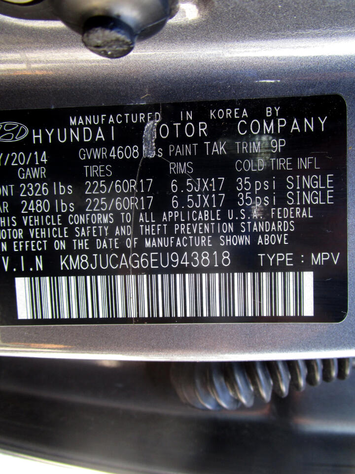 Hyundai Tucson GLS AWD 2014 Hyundai Tucson GLS AWD 2014