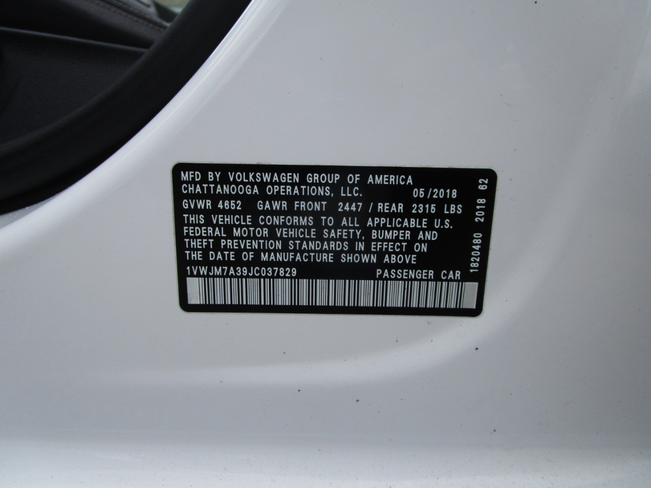 Volkswagen Passat V6 GT 2018 Volkswagen Passat V6 GT 2018