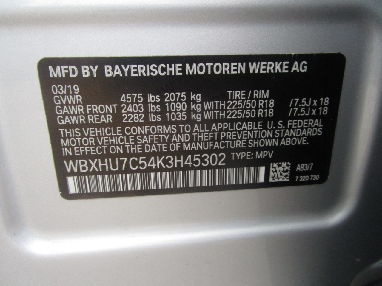 BMW X1 sDrive28i 2019